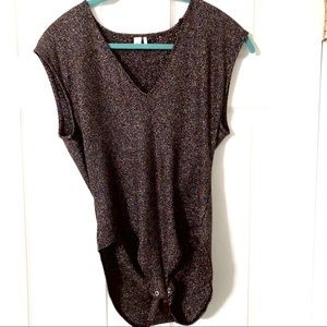 Urban Outfitters Sparkle Bodysuit.